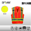 100% polyester High Visibility Reflective Vest Traffic Safety Vest